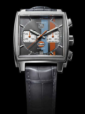 นาฬิกา TAG Heuer Monaco Calibre 12 Chronograph Gulf CAW2113.FC6250 - caw2113.fc6250-3.jpg - blink