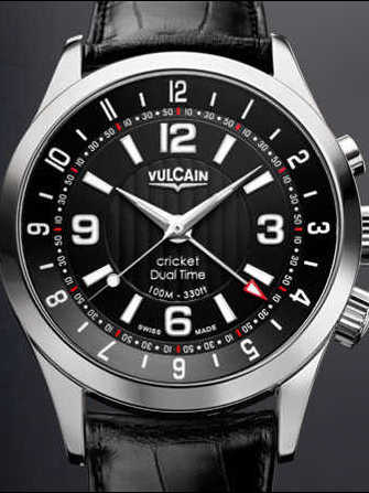 Vulcain Aviator Dual Time - Steel 100133.212LF Watch - 100133.212lf-1.jpg - lorenzaccio