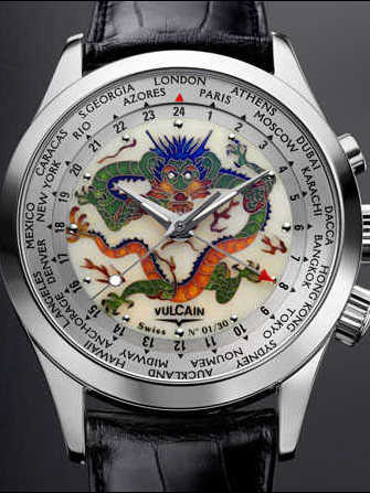 Vulcain Cloisonne The Dragon 100308.186L Watch - 100308.186l-1.jpg - lorenzaccio