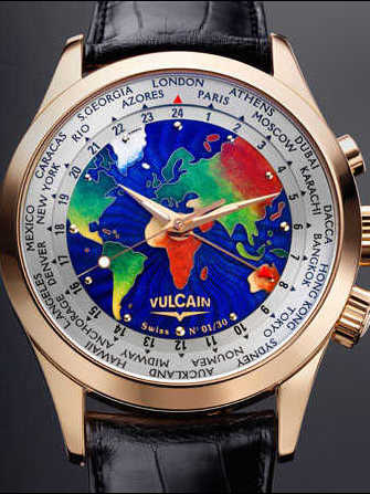 Vulcain Cloisonne The World 100508.127L Watch - 100508.127l-1.jpg - lorenzaccio